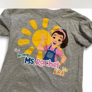 Girls ms Rachel gray tshirt size 5t